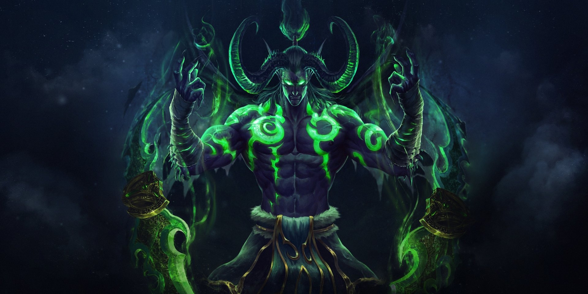Illidan avec ses ailes